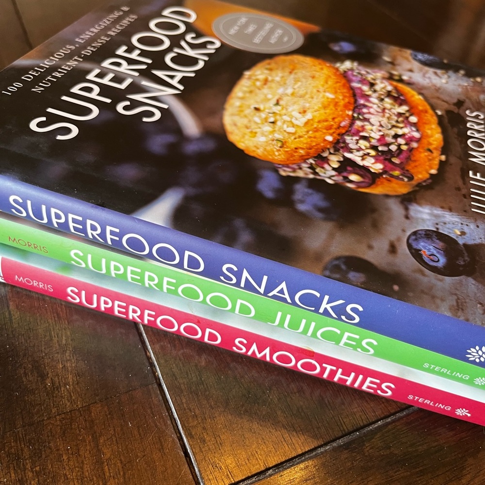 Three Superfood Recipe Books